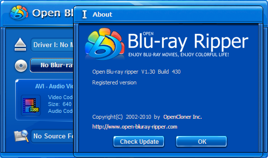 Open Blu-ray Ripper 1.40 Build 431