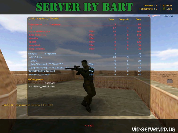 Server by Bart (Мой первый сервер)